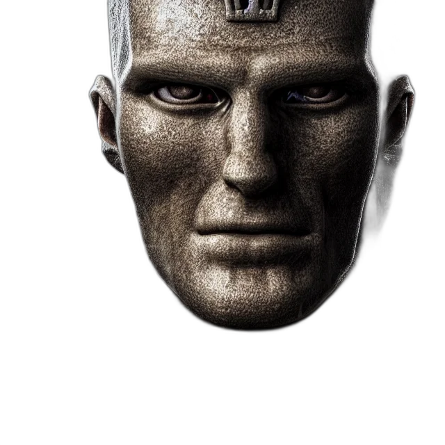 mask, face, robot, creature transparent PNG cut-out