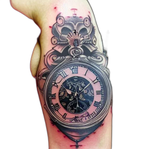 photorealistic, tattoo, design, nothing transparent PNG cut-out