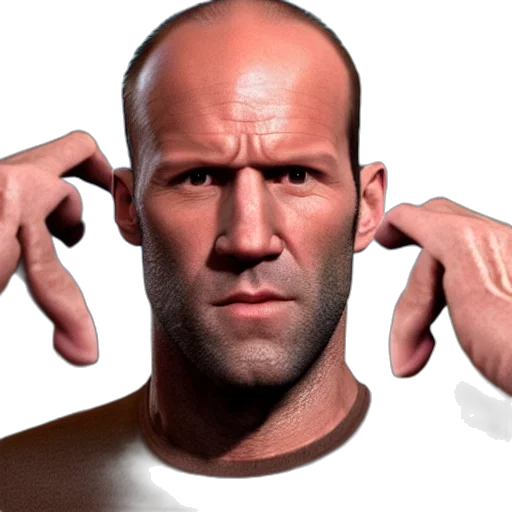 face, mask, hair, creature transparent PNG cut-out