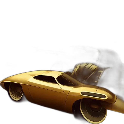 car, concept art, 3d render, photorealistic transparent PNG cut-out