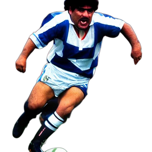 animal, photorealistic, maradona, face transparent PNG cut-out