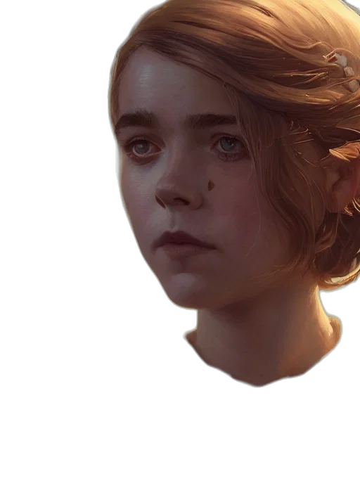 face, crown, mask, creature transparent PNG cut-out