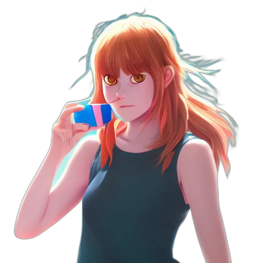 bottle, weapon, face, robot transparent PNG cut-out
