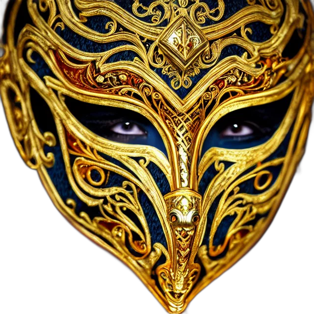 mask, face, jewelry, photorealistic transparent PNG cut-out