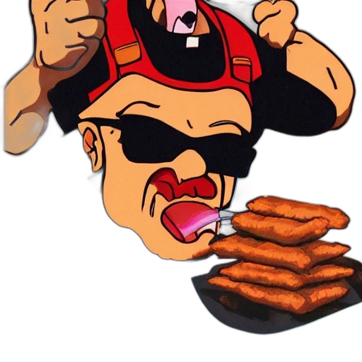 food, animal, face, weapon transparent PNG cut-out
