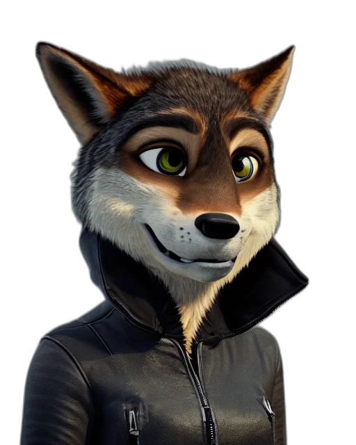 jacket, staff, animal, mask transparent PNG cut-out