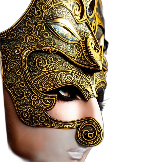 mask, crown, jewelry, face transparent PNG cut-out
