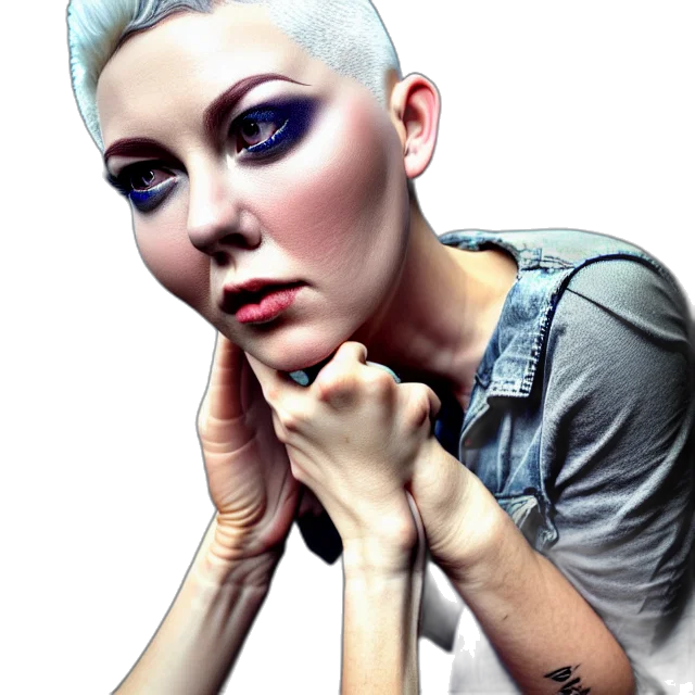 jewelry, face, mask, robot transparent PNG cut-out