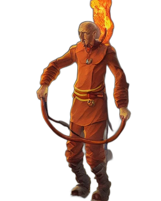staff, jacket, mask, weapon transparent PNG cut-out