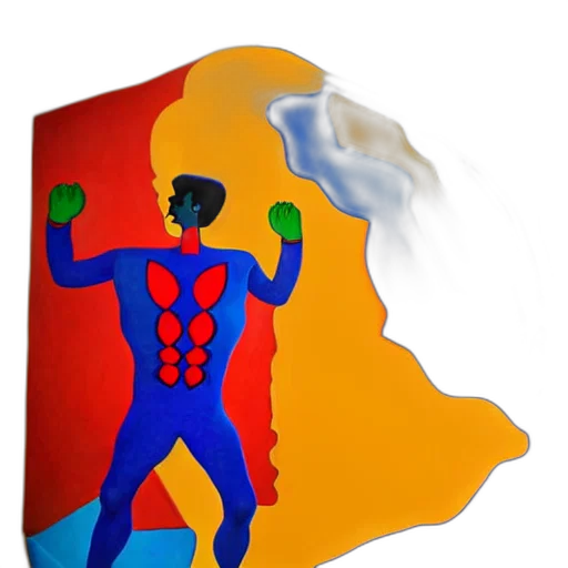 mask, face, comic book art, concept art transparent PNG cut-out