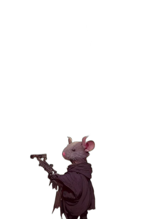 animal, weapon, staff, jacket transparent PNG cut-out