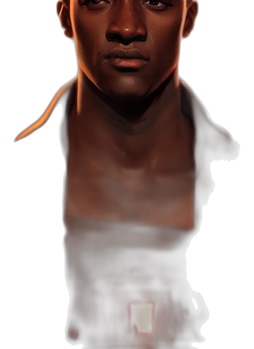 face, staff, creature, hat transparent PNG cut-out