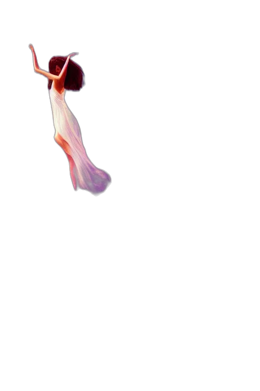 staff, hair, dress, jewelry transparent PNG cut-out