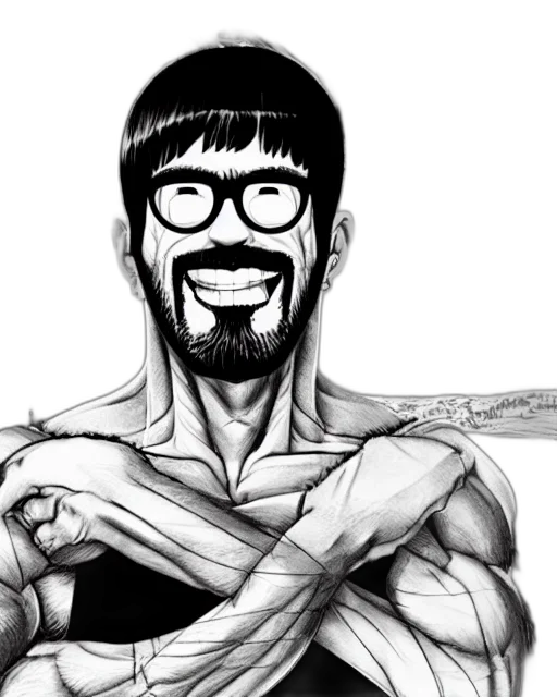 cartoon, comic book art, anime, pencil sketch transparent PNG cut-out