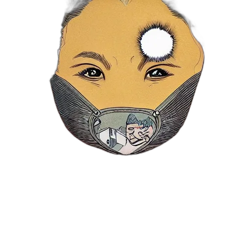 mask, face, jewelry, hat transparent PNG cut-out