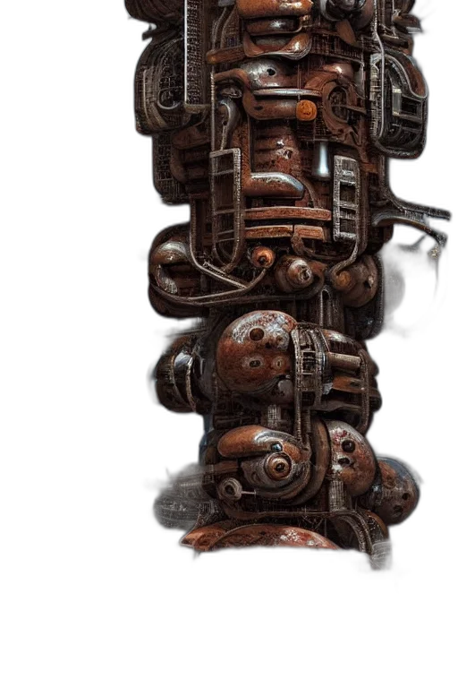 robot, weapon, bottle, staff transparent PNG cut-out