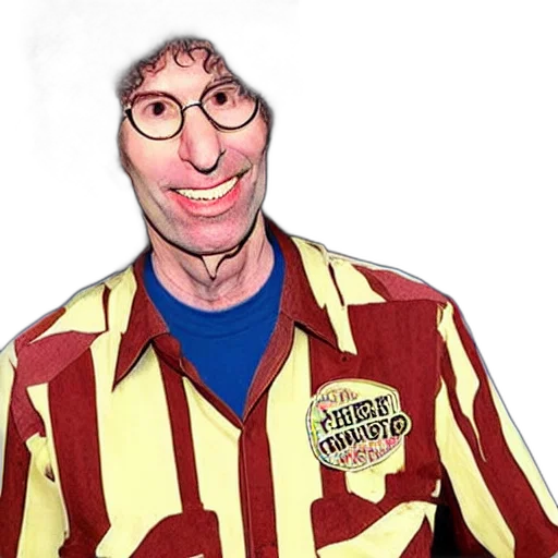 jacket, staff, cartoon, photorealistic transparent PNG cut-out