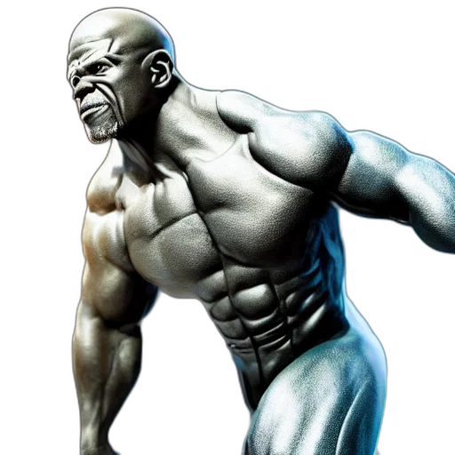 comic book art, concept art, photorealistic, 3d render transparent PNG cut-out