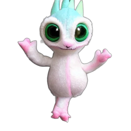 creature, dragon, staff, animal transparent PNG cut-out