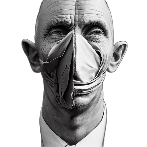 mask, face, creature, robot transparent PNG cut-out