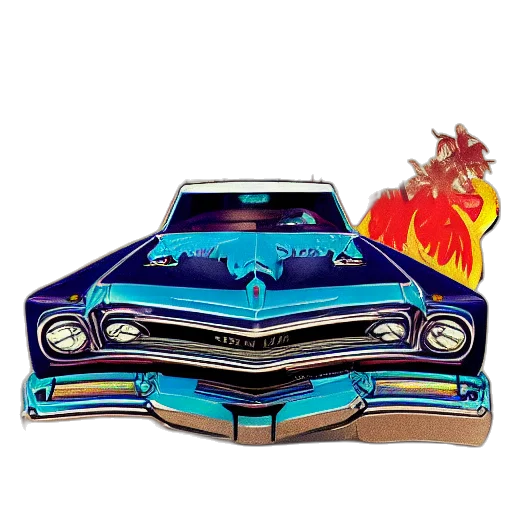 car, dragon, concept art, pixel art transparent PNG cut-out
