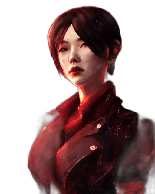 jacket, face, staff, concept art transparent PNG cut-out