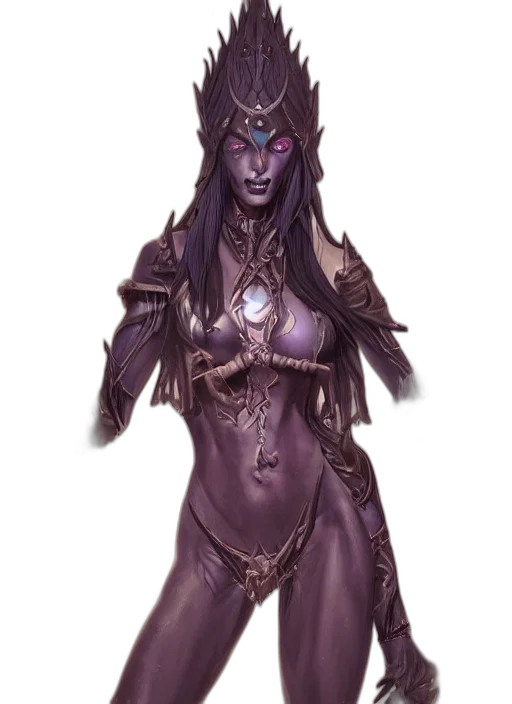 staff, dress, jewelry, concept art transparent PNG cut-out