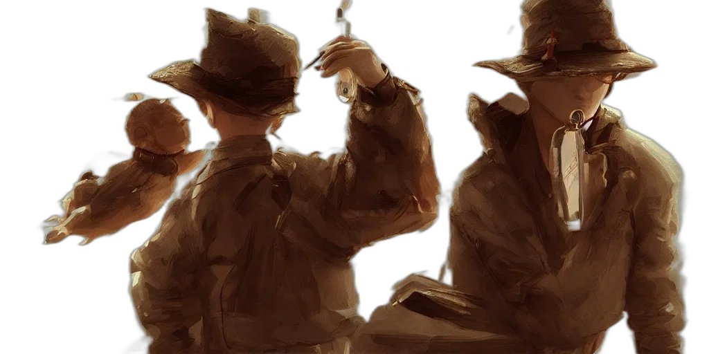 hat, weapon, staff, sword transparent PNG cut-out