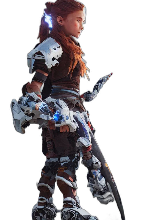 weapon, robot, staff, sword transparent PNG cut-out