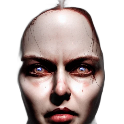 face, robot, mask, creature transparent PNG cut-out