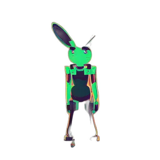 robot, creature, animal, jacket transparent PNG cut-out