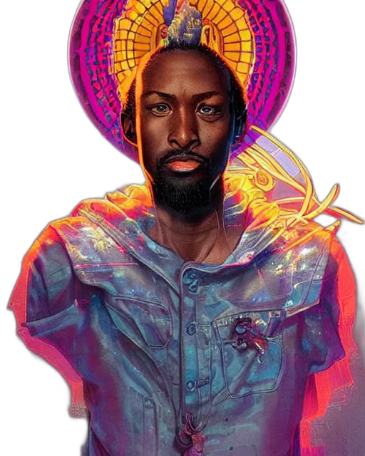 jacket, face, staff, concept art transparent PNG cut-out