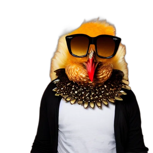 mask, jacket, animal, creature transparent PNG cut-out