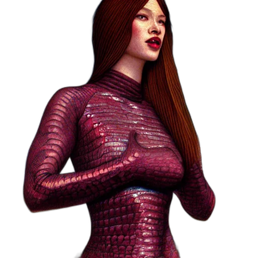 dress, robot, 3d render, concept art transparent PNG cut-out