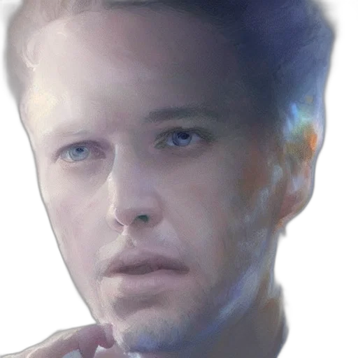 face, robot, hair, mask transparent PNG cut-out