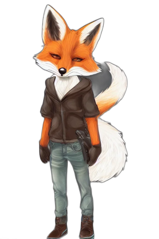 jacket, staff, animal, mask transparent PNG cut-out