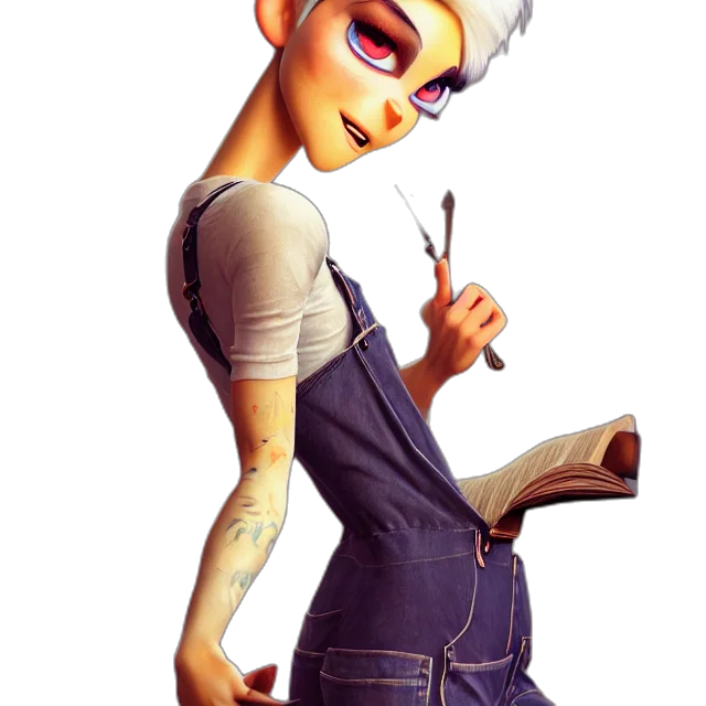 staff, cartoon, concept art, fantasy art transparent PNG cut-out