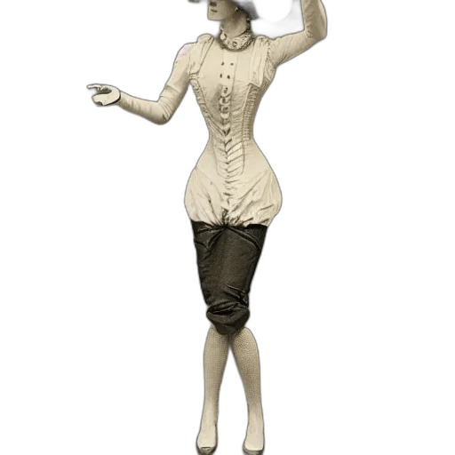 dress, staff, hat, mask transparent PNG cut-out