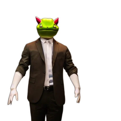 staff, mask, creature, animal transparent PNG cut-out