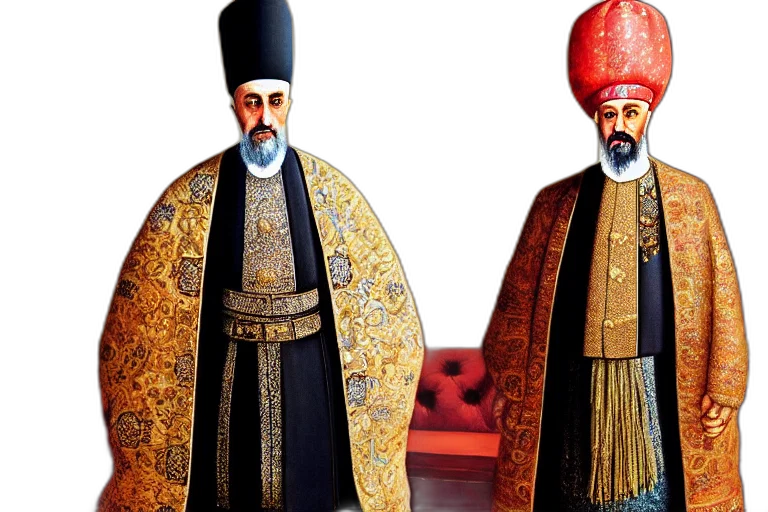 sultan, mehmet, wearing, hyperrealism transparent PNG cut-out