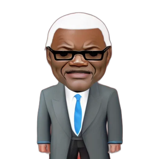 face, cartoon, samuel, jackson transparent PNG cut-out