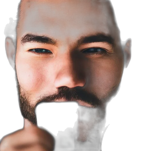 face, mask, staff, robot transparent PNG cut-out