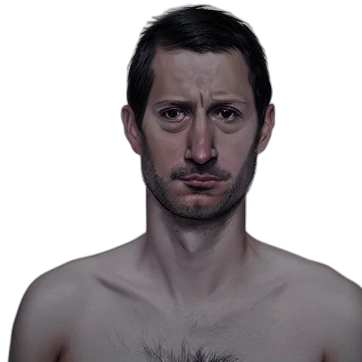 face, mask, creature, hair transparent PNG cut-out