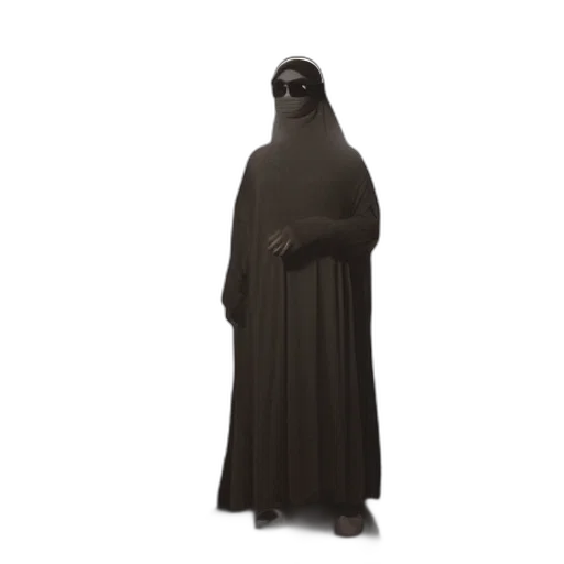 dress, mask, creature, jacket transparent PNG cut-out