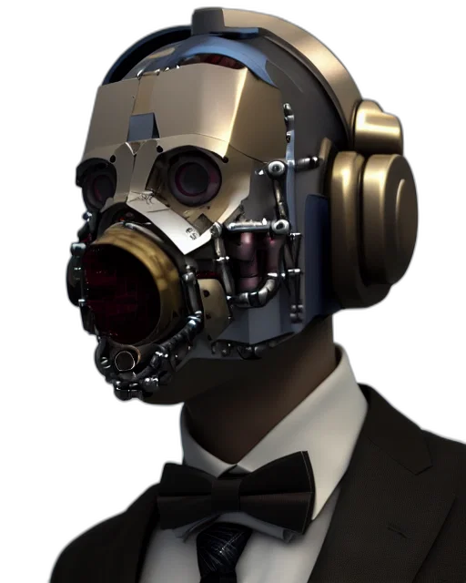 mask, robot, face, staff transparent PNG cut-out