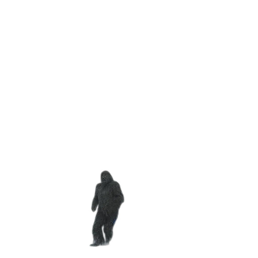 robot, jacket, creature, staff transparent PNG cut-out