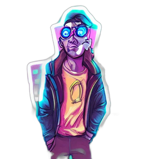jacket, robot, mask, face transparent PNG cut-out