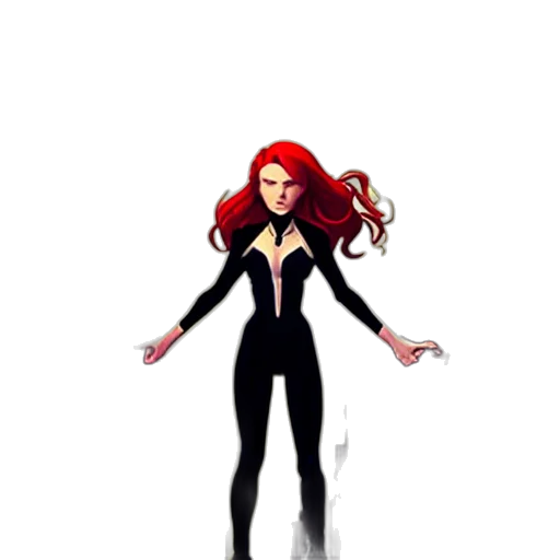 dress, comic book art, cartoon, concept art transparent PNG cut-out