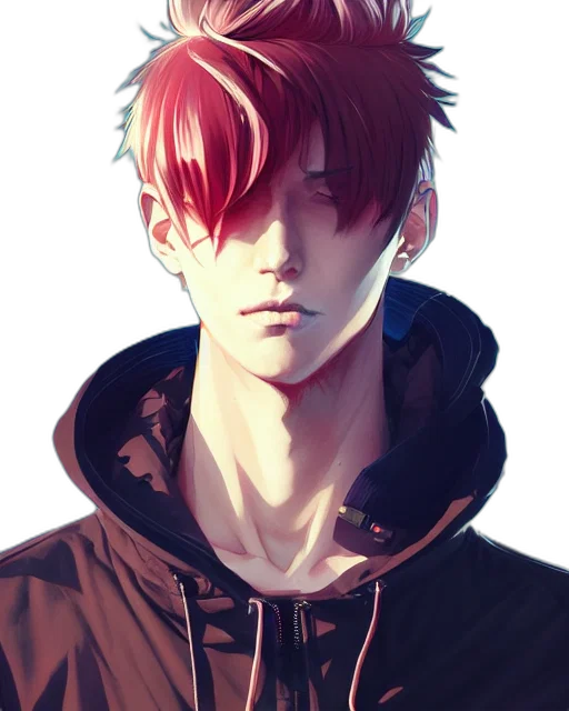 jacket, face, mask, creature transparent PNG cut-out