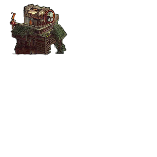 robot, staff, creature, weapon transparent PNG cut-out